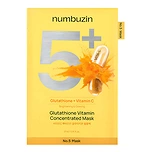 NUMBUZIN NO.5 GLUTATHIONE VITAMIN CONCENTRATED MASK (27ml * 5ea)