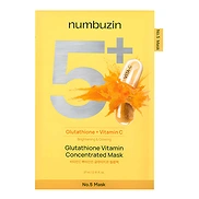 NUMBUZIN NO.5 GLUTATHIONE VITAMIN CONCENTRATED MASK (27ml * 5ea)