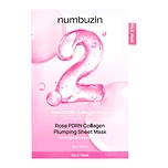 NUMBUZIN NO.2 ROSE PDRN COLLAGEN PLUMPING SHEET MASK (33ml * 5ea)