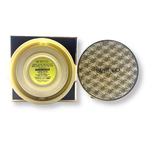 BEBECO PERFECT COVER TWIN PACT SPF20/PA++ #23 NATURAL BEIGE (12gr + 12gr)