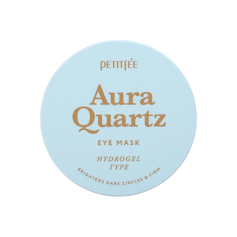 PETITFEE AURA QUARTZ HYDROGEL EYE MASK (60ea)