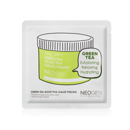 NEOGEN DERMALOGY GREEN TEA MOIST PHA GAUZE PEELING SAMPLE (1 PAD) (7ml)
