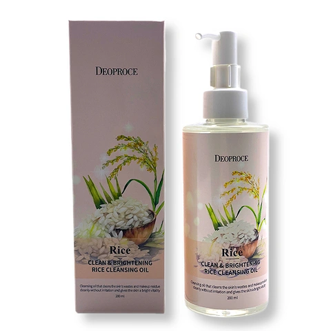 2306 DEOPROCE RICE CLEAN & BRIGHTENING RICE CLEANSING OIL (200ml)