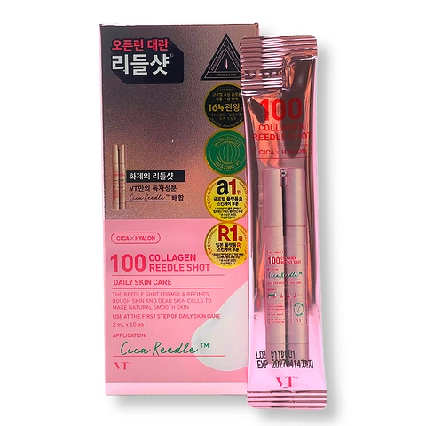 VT COSMETICS COLLAGEN REEDLE SHOT 100 STICK (2ml * 10ea)