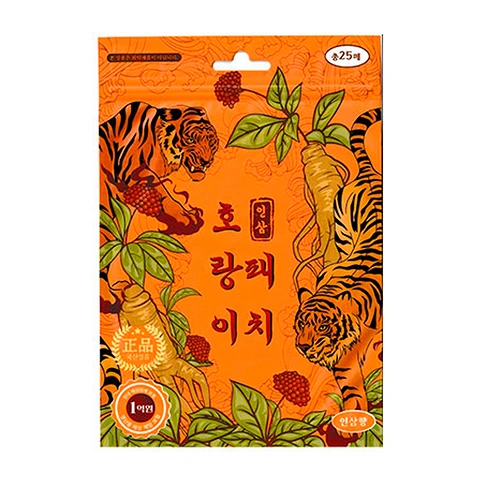 TIGER GINSENG PATCH (25 sheets * 1packs)