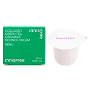 INNISFREE COLLAGEN GREEN TEA CERAMIDE BOUNCE CREAM REFILL ONLY (50ml)