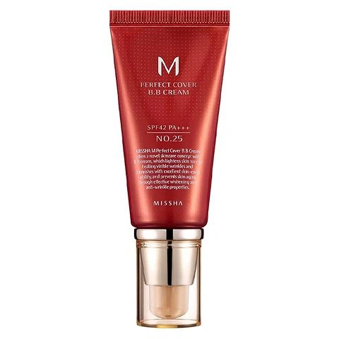 MISSHA NO.25 WARM BEIGE M PERFECT COVER BB CREAM SPF42/PA+++ (50ml)