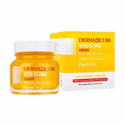 [SALE] FARM STAY DERMA CUBE VITA CLINIC CREAM (60ml) [EXP 08/2025]