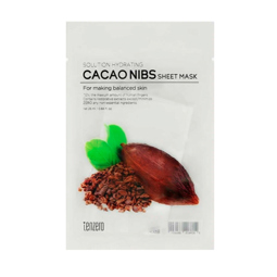 TENZERO SOLUTION HYDRATING CACAO NIBS SHEET MASK (25ml * 10ea)