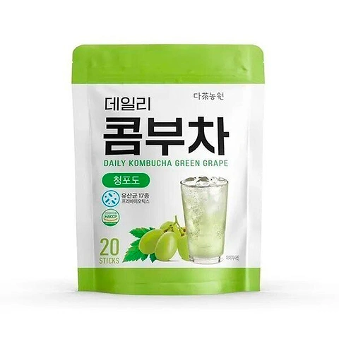 DANONGWON DAILY KOMBUCHA GREEN GRAPE (5gr * 20ea)