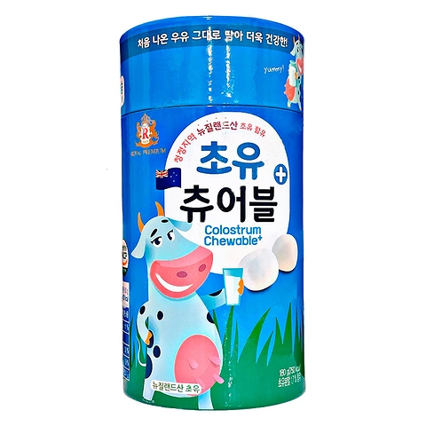 KOREAN COLOSTRUM CHEWABLE MILK CANDY (180gr)