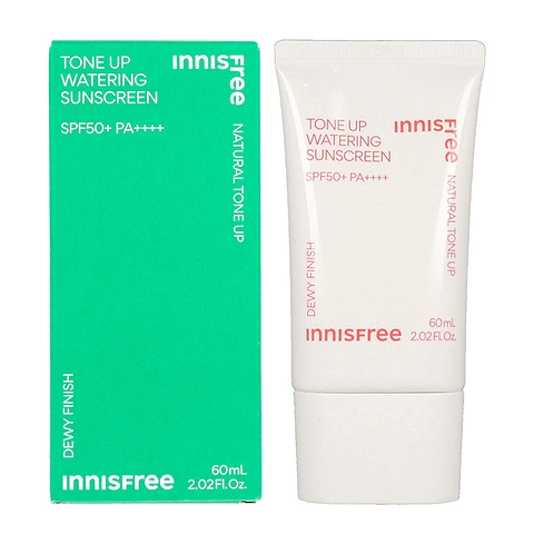INNISFREE TONE UP WATERING SUNSCREEN SPF50+ PA++++ (60ml)