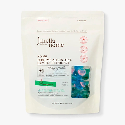 JMELLA HOME IN FRANCE №6 (MOON PARIS) PERFUME ALL-IN-ONE CAPSULE DETERGENT (15gr * 30ea)