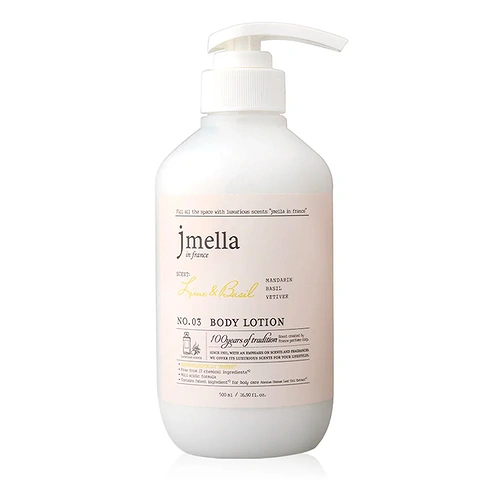 JMELLA IN FRANCE BODY LOTION #03 LIMONE & BASIL (500ml)