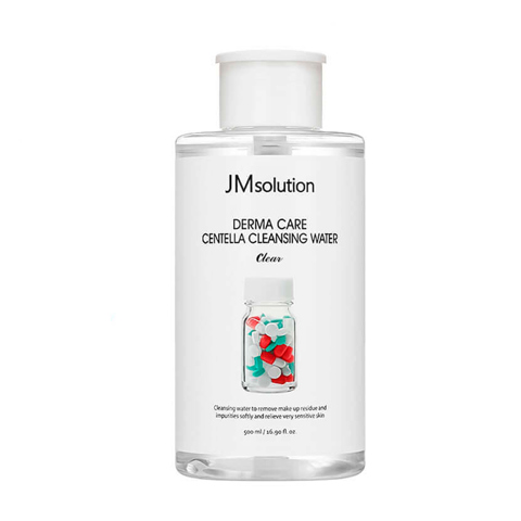 JM SOLUTION DERMA CARE CENTELLA CLEANSING WATER CLEAR (500ml)