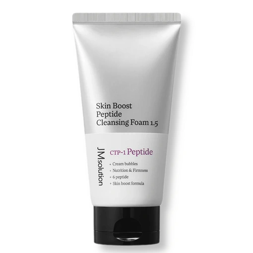 JM SOLUTION SKIN BOOST PEPTIDE CLEANSING FOAM 1.5 (150ml)