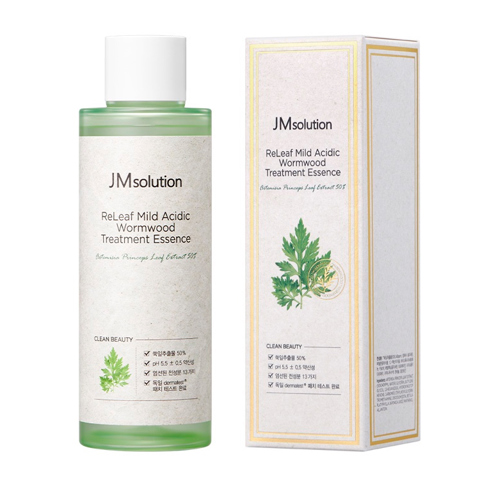 JM SOLUTION RELEAF MILD ACIDIC WORMWOOD TREATMENT ESSENCE (200ml)