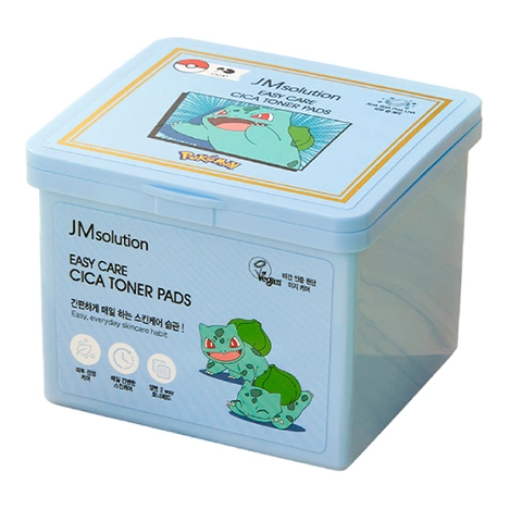 JM SOLUTION EASY CARE CICA TONER PADS POKEMON (70ea)