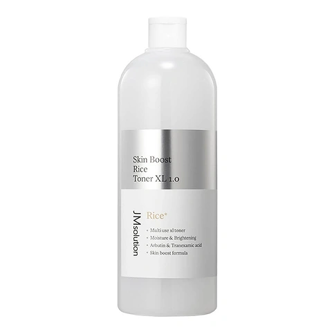 JM SOLUTION SKIN BOOST RICE TONER XL 1.0 (600ml)