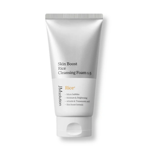 JM SOLUTION SKIN BOOST RICE CLEANSING FOAM 1.5 (150ml)