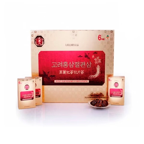 HONEY SLICED KOREAN RED GINSENG (20gr * 10ea)