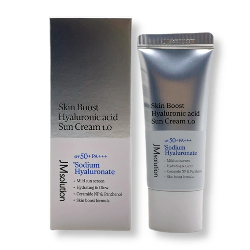 JM SOLUTION SKIN BOOST HYALURONIC ACID SUN CREAM 1.0 (30ml)