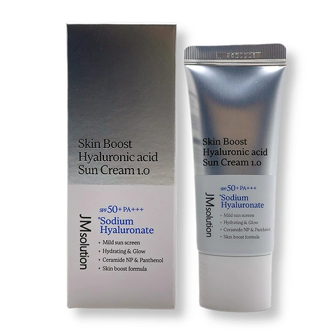 JM SOLUTION SKIN BOOST HYALURONIC ACID SUN CREAM 1.0 (30ml)