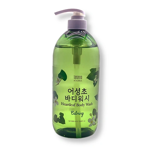 TENZERO HEARTLEAF BODY WASH CALMING (1000ml)