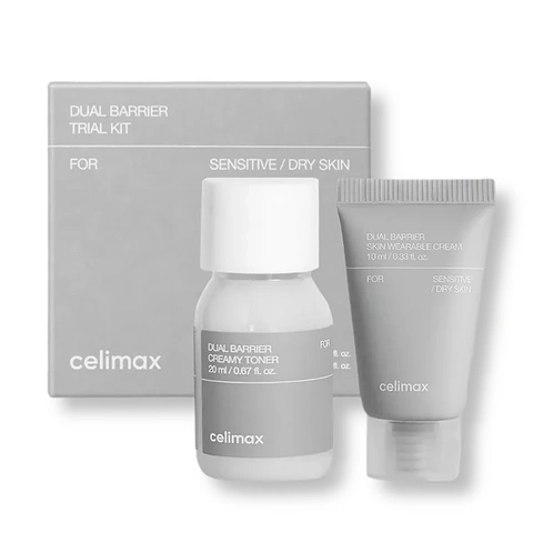 CELIMAX DUAL BARRIER TRIAL KIT (FOR SENSITIVE/DRY SKIN) (20ml + 10ml)