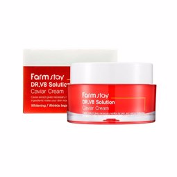 [SALE] FARM STAY DR.V8 SOLUTION CAVIAR CREAM (50ml) [EXP 11/2025]