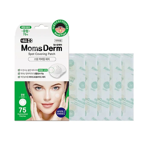 NEO MEDI PHARM MOMS DERM SPOT COVERING PATCH MIDDLE 75CT (12mm * 75ea)