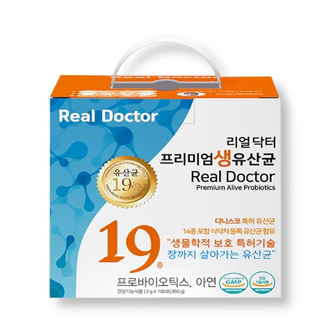 REAL DOCTOR PREMIUM ALIVE PROBIOTICS (2gr * 180 Packets)