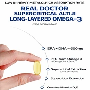 REAL DOCTOR SUPERCRITICAL ALTIJI LONG-LAYERED OMEGA 3 (60 Capsules)