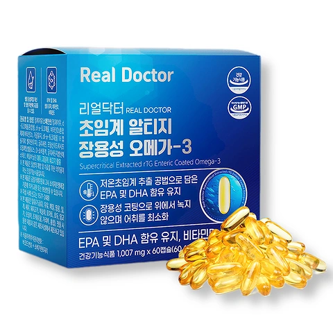 REAL DOCTOR SUPERCRITICAL ALTIJI LONG-LAYERED OMEGA 3 (60 Capsules)
