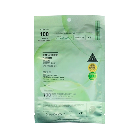 VT RETI-A REEDLE SHOT 100 2STEP HYDROGEL MASK (33gr)