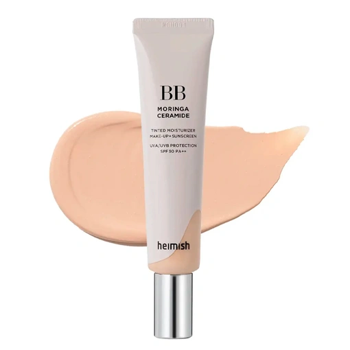 HEIMISH #21 LIGHT BEIGE MORINGA CERAMIDE BB CREAM SPF 30 PA++ (30ml)