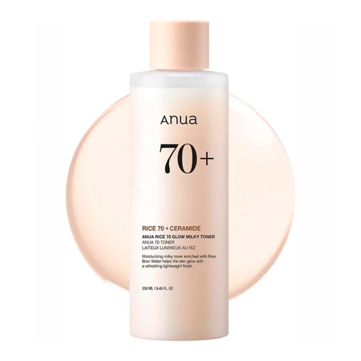 ANUA RICE 70 GLOW MILKY TONER (250ml)