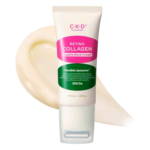 CKD RETINO COLLAGEN SMALL MOLECULE 300 GUASHA NECK CREAM (50ml)