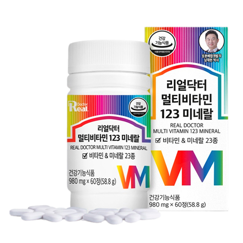 REAL DOCTOR MULTIVITAMIN 123 MINERAL (980mg * 60 tablets)