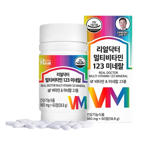 REAL DOCTOR MULTIVITAMIN 123 MINERAL (980mg * 60 tablets)