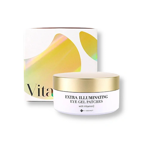 K-SECRET EXTRA ILLUMINATING EYE GEL PATCHES (VITAMIN C) (60ea)