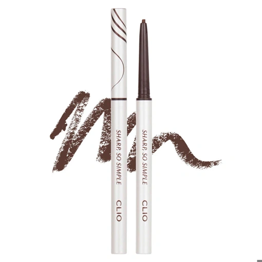 CLIO #04 DARK BROWN SHARP, SO SIMPLE WATERPROOF PENCIL LINER (0,14gr)