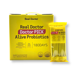 REAL DOCTOR DOCTOR PICK ALIVE PROBIOTICS (2gr * 180 stick) 