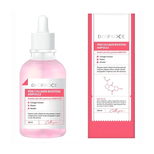 2193 DEOPROCE PINK COLLAGEN BOOSTING AMPOULE (100ml)