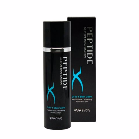 [SALE] 3W CLINIC PREMIUM BLACK PEPTIDE ALL IN ONE FOR MAN (150ml) [EXP 05/2026]