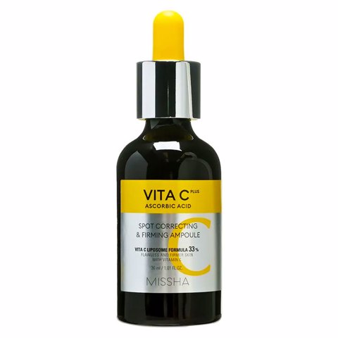 [SALE] MISSHA VITA C PLUS SPOT CORRECTING & FIRMING AMPOULE (30ml) [EXP 07/2026]