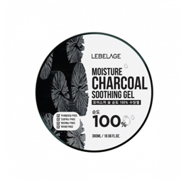 [SALE] LEBELAGE MOISTURE CHARCOAL 100% SOOTHING GEL (300ml) [EXP 07/2026]