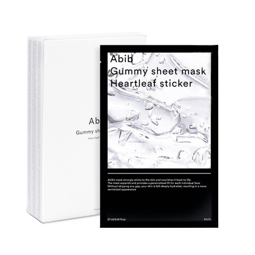 [SALE] ABIB GUMMY SHEET MASK HEARTLEAF STICKER (27ml * 10ea) [EXP 07/2026]