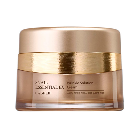 [SALE] THE SAEM SNAIL ESSENTIAL EX WRINKLE SOLUTION CREAM (60ml) [EXP 06/2026]