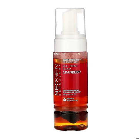 [SALE] NEOGEN DERMALOGY REAL FRESH FOAM CRANBERRY (160gr) [EXP 06/2026]
